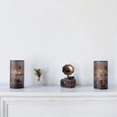 Set of 2 Black Table Metal lamps