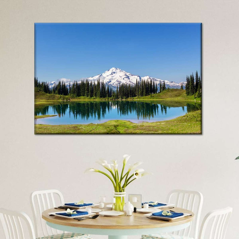 Mount Rainier Little Lagoon Wall Art