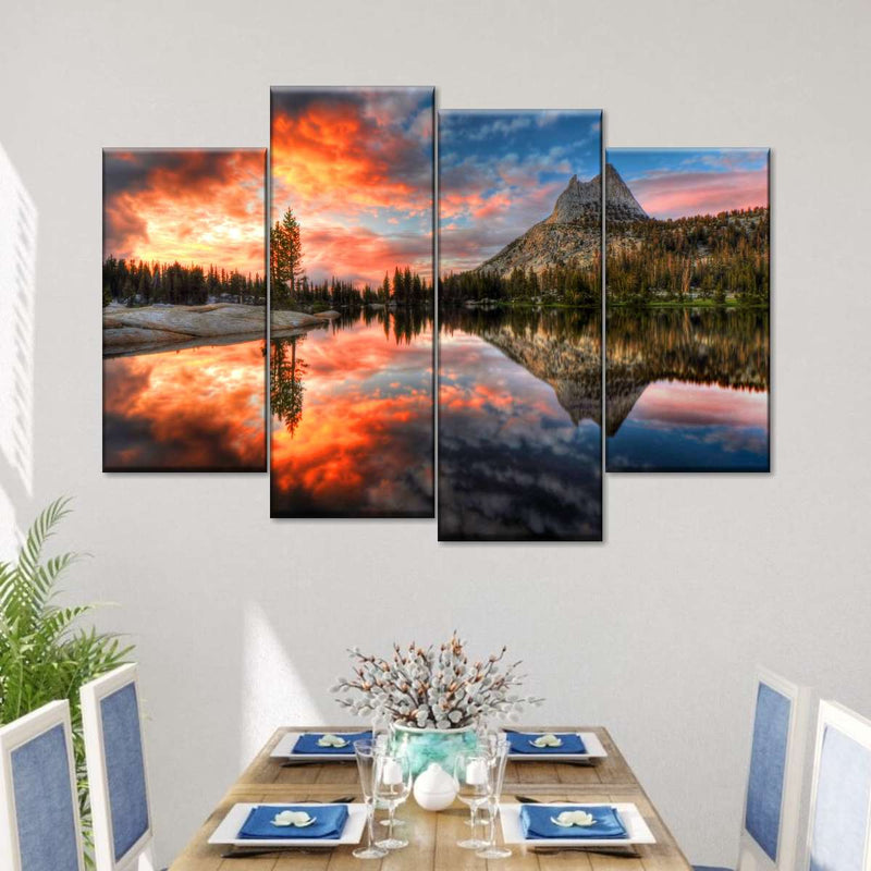 Yosemite Park Sunset Wall Art