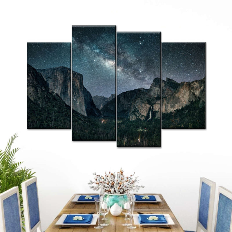 Stargazing At Yosemite Wall Art