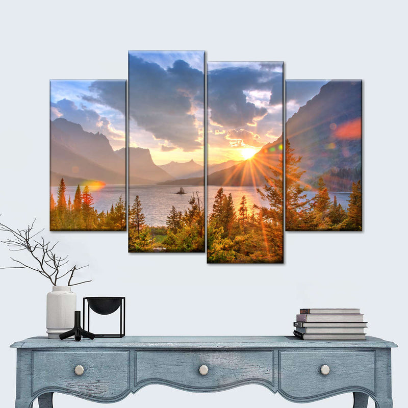 Montana Saint Mary Lake Wall Art