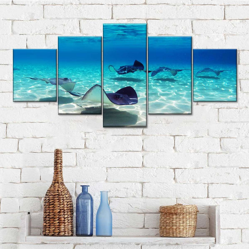 Grand Cayman Stingrays Wall Art