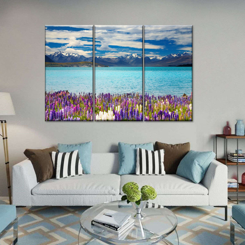 Lake Tekapo Mountain Wall Art