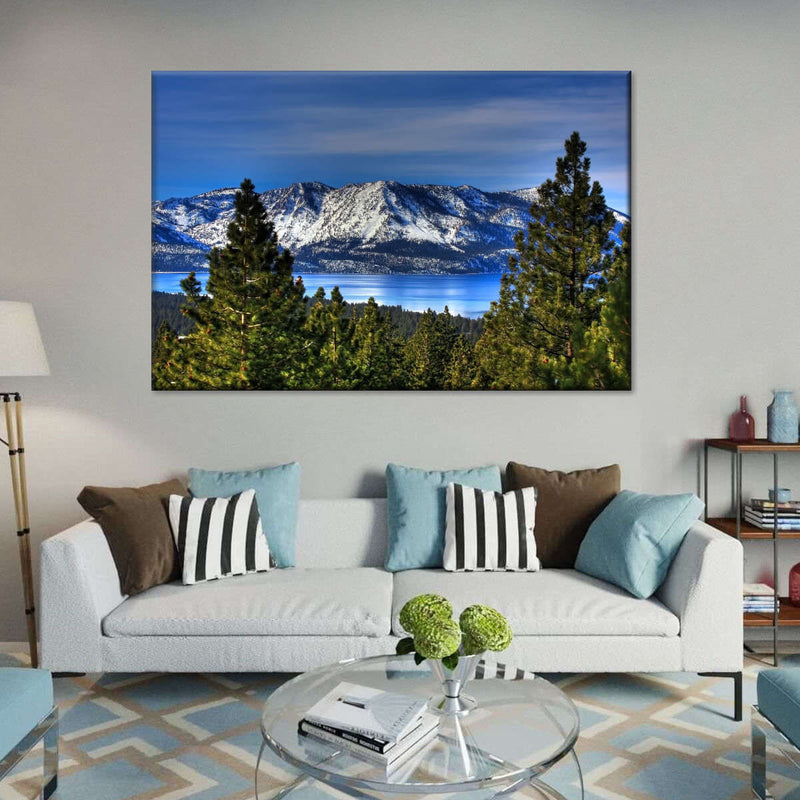 Lake Tahoe Sierra Mountains Wall Art