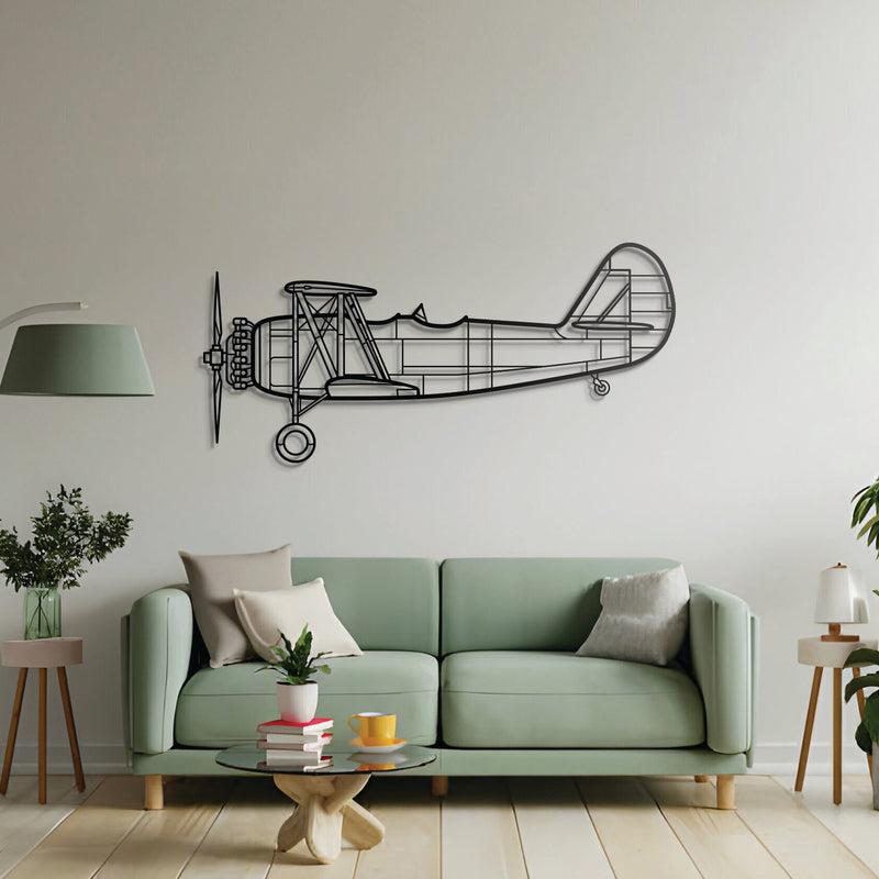N3N-3 Metal Aircraft Wall Art - NCP0337
