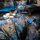 GobekUsa 1500TC Jacquard Egyptian Cotton Bedding Set for Queen King Linens