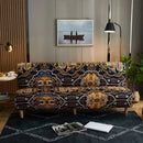 GobekUsa Bohemian Mandala Futon Sofa Cover - No Armrest Couch Slipcover