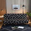 GobekUsa Bohemian Mandala Futon Sofa Cover - No Armrest Couch Slipcover