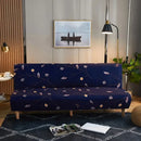 GobekUsa Bohemian Mandala Futon Sofa Cover - No Armrest Couch Slipcover
