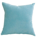 Navy & charcoal corduroy corn grain cushion cover living room set by Decorbites