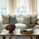 Noelle Indigo Floral Pillow Cover