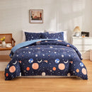 GobekUsa Cosmos Luminous Bedding Set King Queen Double Single Duvet Cover Dream Quilt