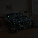 GobekUsa Cosmos Luminous Bedding Set King Queen Double Single Duvet Cover Dream Quilt