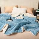 GobekUsa Double Layer Queen Blanket Super Soft Plush Warm Comfort for Autumn/Winter