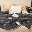 GobekUsa Double Layer Queen Blanket Super Soft Plush Warm Comfort for Autumn/Winter