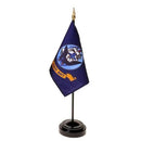 Navy Stick Flag 4"x6" | Made in USA by Flagman of America