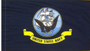 Navy Indoor / Parade Flag by Flagman of America