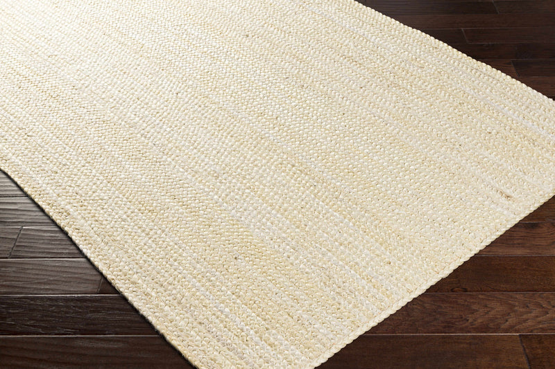 Cream Pangnirtung Jute Braided Area Rug