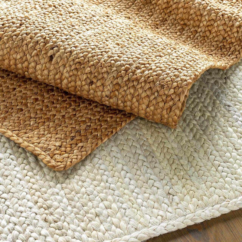 Shippagan Tan Jute Braided Rug