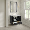 James Martin Myrrin 30" Single Bathroom Vanity, Carbon Oak