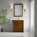 James Martin Bellshire 30" Single Bathroom Vanity, Honey Oak