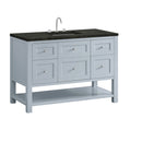 James Martin Breckenridge 48" Single Bathroom Vanity, Serenity Blue