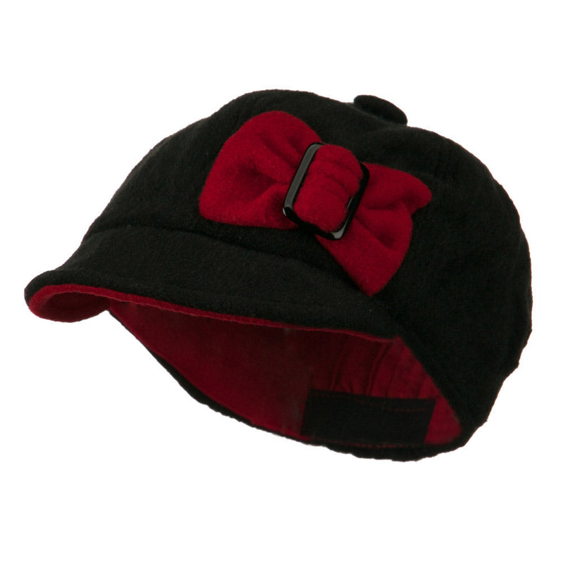 Youth Bow Newsboy Cap