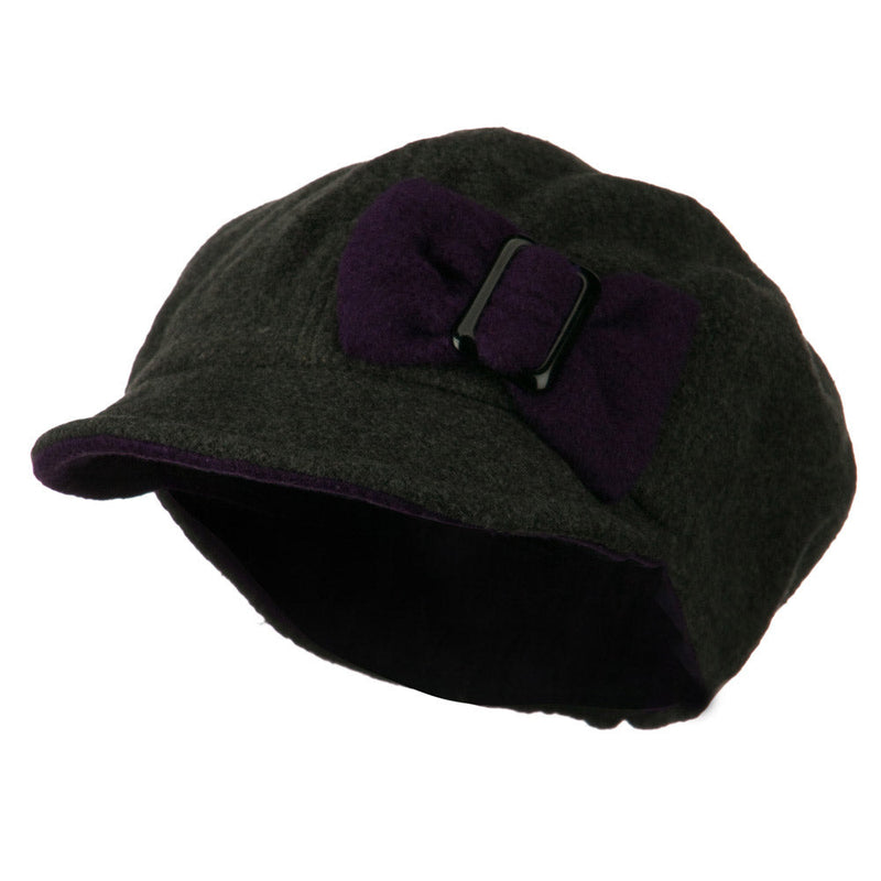 Youth Bow Newsboy Cap