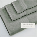 Cotton Terry Bath Towel Set - Cooper Collection by Great Bay Home