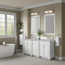 James Martin Bristol 72" Double Bathroom Vanity, Bright White