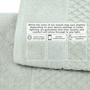 Cotton Diamond Waffle Weave Bath Towel Set - Grayson Collection by Great Bay Home