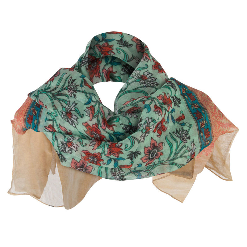 India Motif Summer Scarf