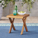 Outdoor Acacia Wood Side Table