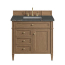 James Martin Brittany 36" Single Bathroom Vanity, Pecan