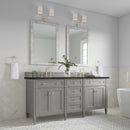 James Martin Brittany 72" Double Bathroom Vanity, Urban Gray