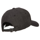 6 Panel Structured Heather Suiting Cap