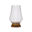 Handblown Neat Pour Glass | Made in USA | Artisan Crystal (Lead-Free)