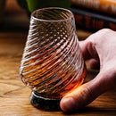 Handblown Neat Pour Glass | Made in USA | Artisan Crystal (Lead-Free) by Bull In China