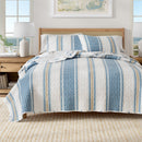 Stripe & Ocean Story Coastal Quilt Set - New Castle Collection by Great Bay Home