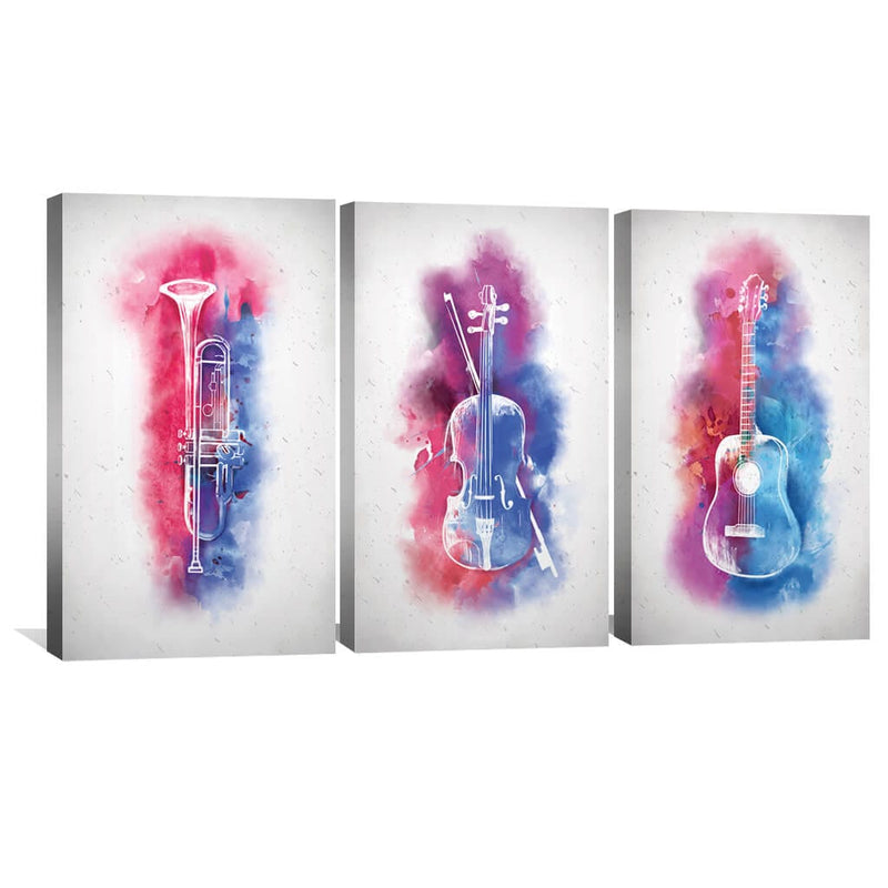 Neon Band Canvas