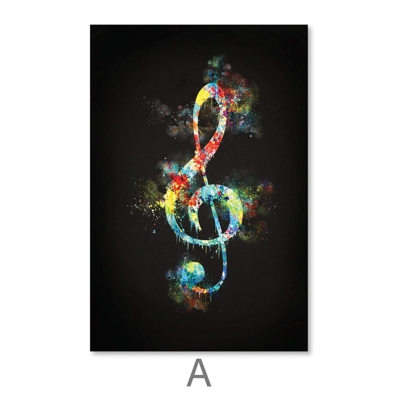 Neon Notes Canvas