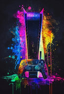 GobekUsa Neon Video Game Posters for Gamer Room