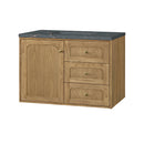 James Martin Laurent 36" Dual Mount Single Bathroom Vanity, Light Natural Oak
