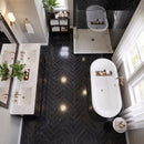 Nero Marquina Premium Polished Marble Tiles 4x12