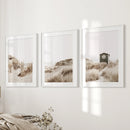 Minimalist Coastal Gallery Wall. Beige Beach Decor Set by Wall Art Set