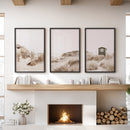Minimalist Coastal Gallery Wall. Beige Beach Decor Set by Wall Art Set