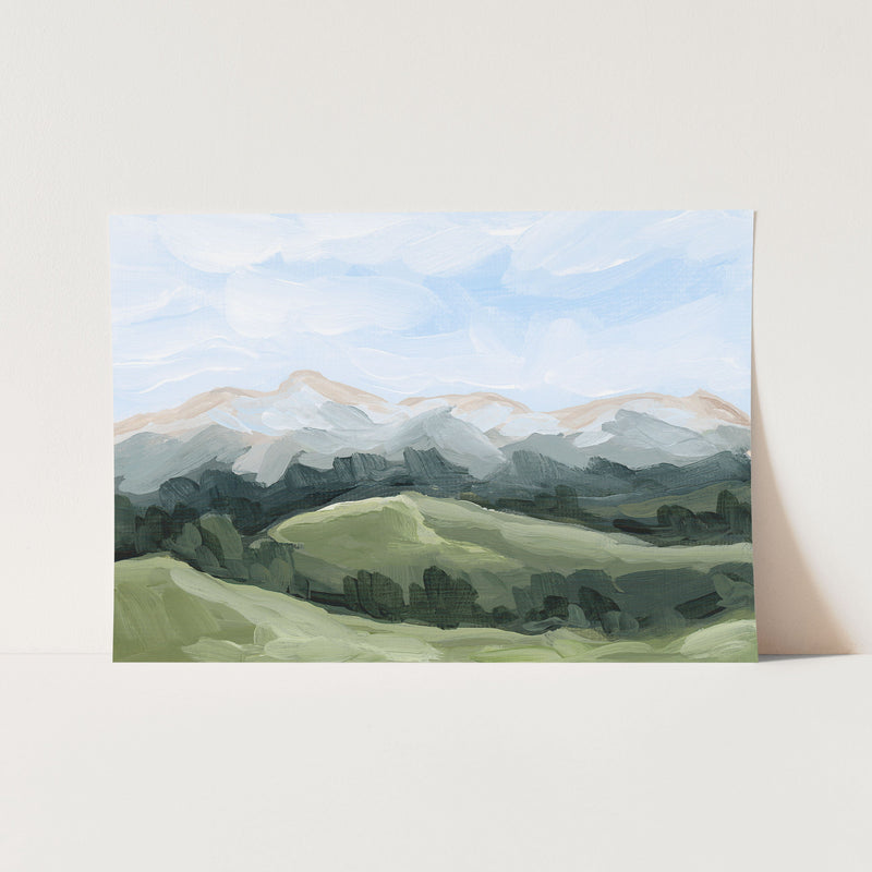 "Never Summer" Art Print