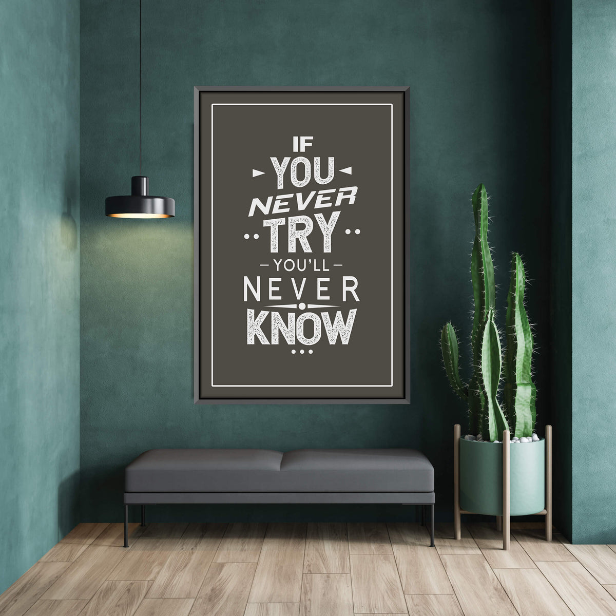 Never Try Never Know Canvas, photo 4 of 10
