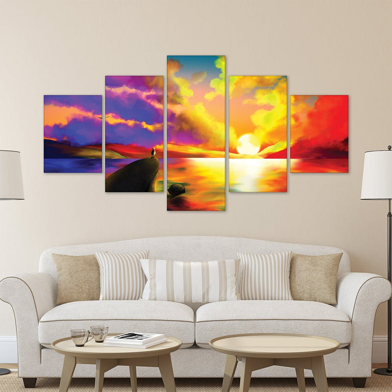 New Beginnings Canvas - 5 Panel