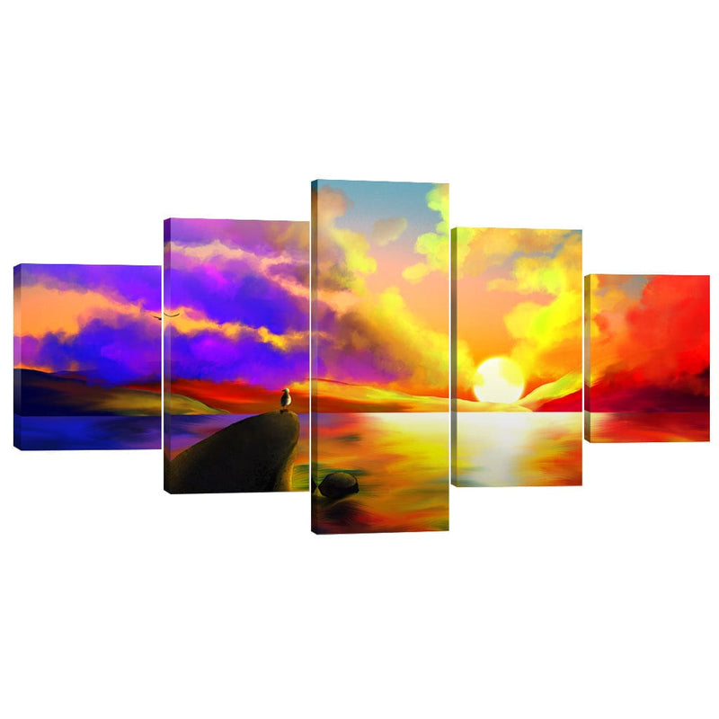 New Beginnings Canvas - 5 Panel